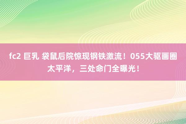 fc2 巨乳 袋鼠后院惊现钢铁激流！055大驱画圈太平洋，三处命门全曝光！